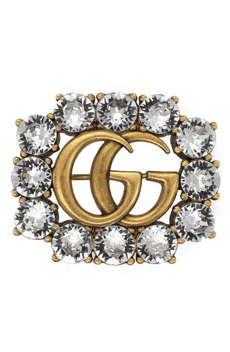 gucci hat double g|gucci double g brooch.